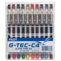  Pilot Gel Ink Roller Bal BL-G-TEC-C4-S10 