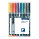 Staedtler 317 Lumocolor WP8 M set 