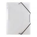 Eckspannmappe A4 transparent 