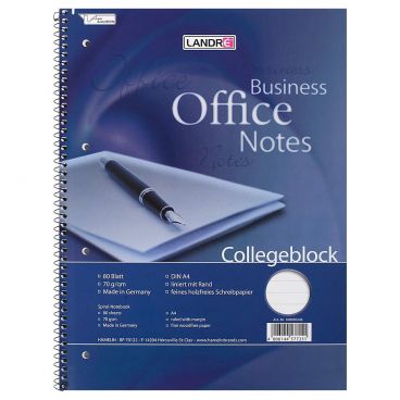 College Spiralblock liniert 70g 