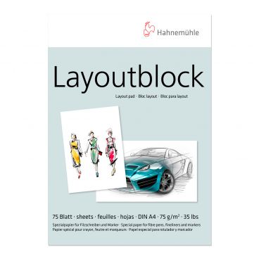 Hahnemühle Layout Markerblock 75g A4 
