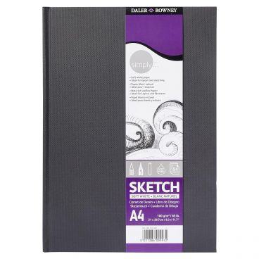 Sketchbook Simply 100g A6 Sketchbook Simply 100g A4