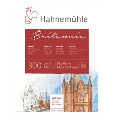 Hahnemühle Watercolor Pad Britannia 300g 