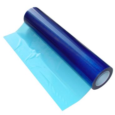 PVC Protective film glossy blue, 75my 