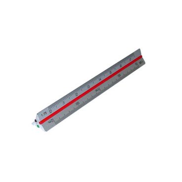 Rumold 3-edged-ruler 10 