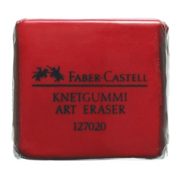 Faber-Castell rubber red 