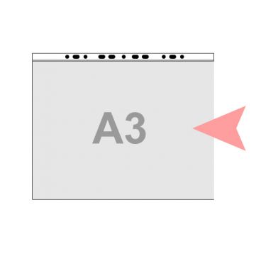 Flipchart-Sichthüllen A3 quer 