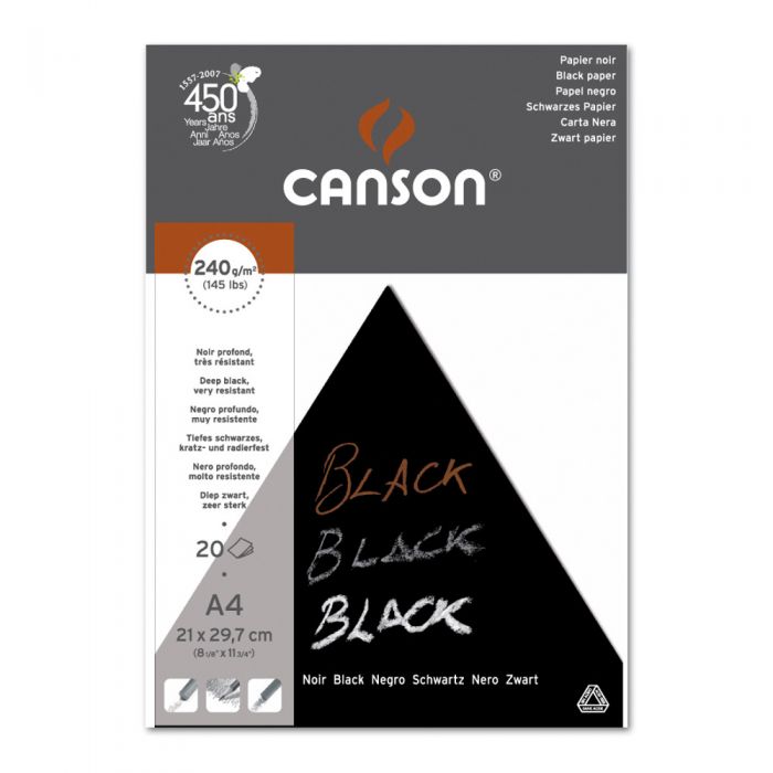 Canson 240g black 