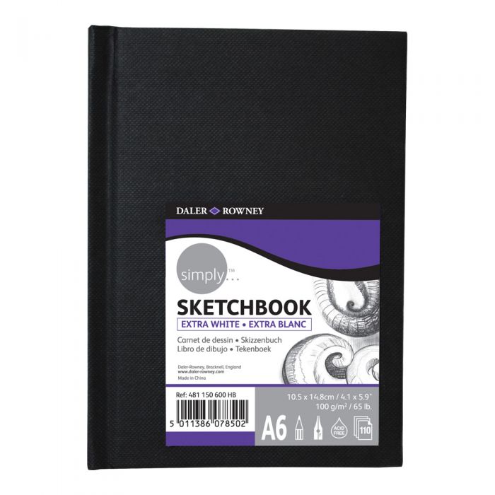 Sketchbook Simply 100g A6 