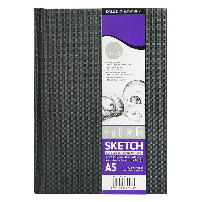 Sketchbook Simply 100g A6 Sketchbook Simply 100g A5