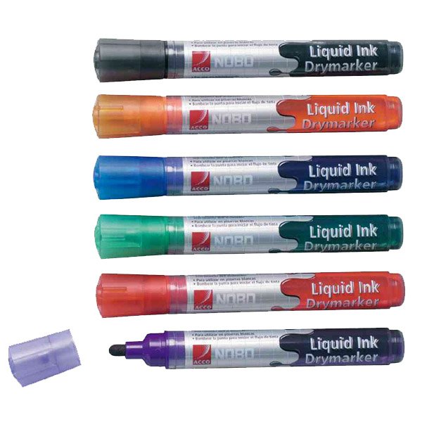 NOBO Liquid Ink Drymarkers 