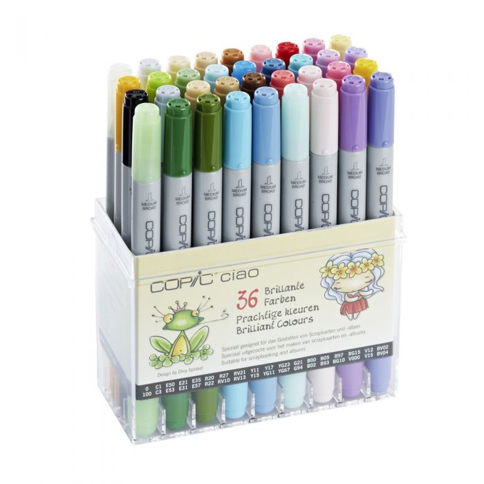 Copic Ciao Set 36 Brilliant 