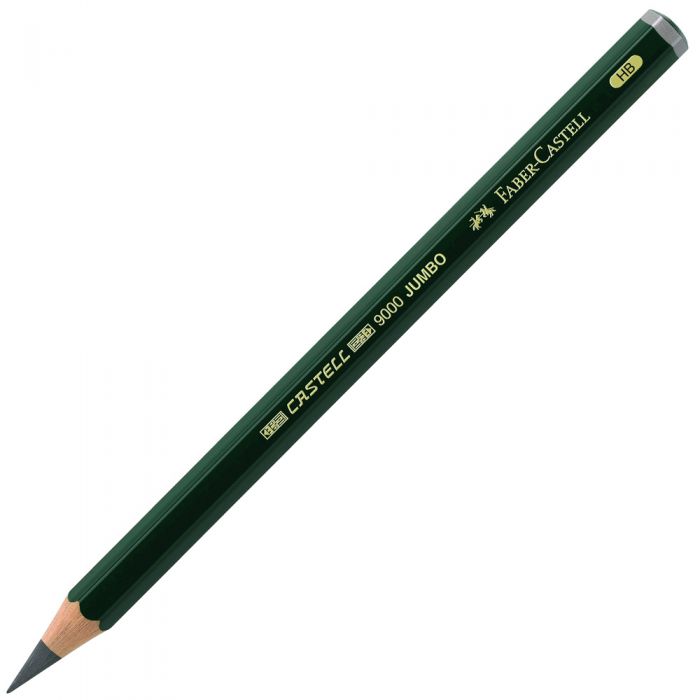 Faber-Castell Pencil 9000 Jumbo HB 