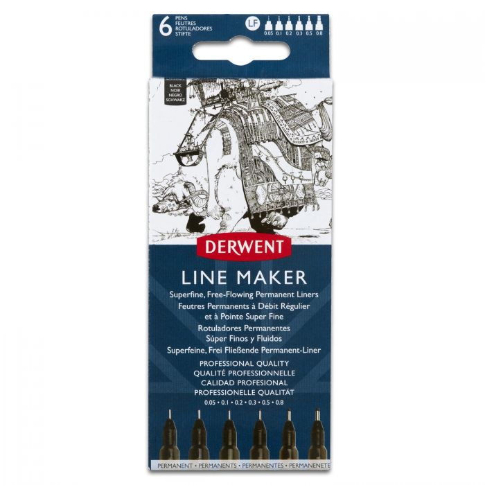 Derwent Graphik Line Maker 6er Set 