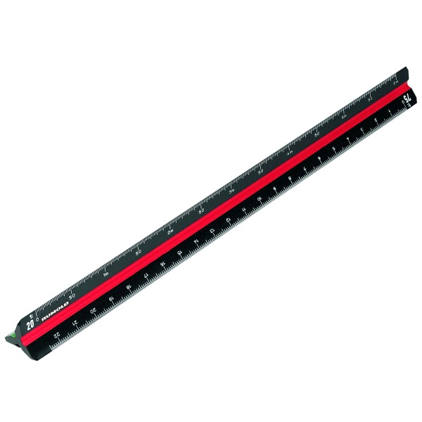 Rumold 3-edged-ruler 30 