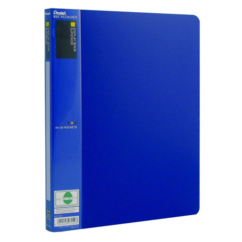 Pentel Display Book A4  20  blue 