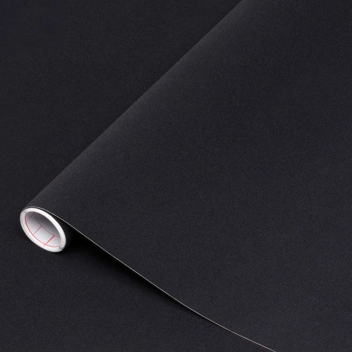 Velour-Felt self adhesive, black 