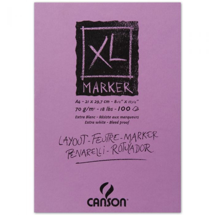 Canson Layout Markerblock XL 70g A4 Canson Layout Markerblock XL 70g A3