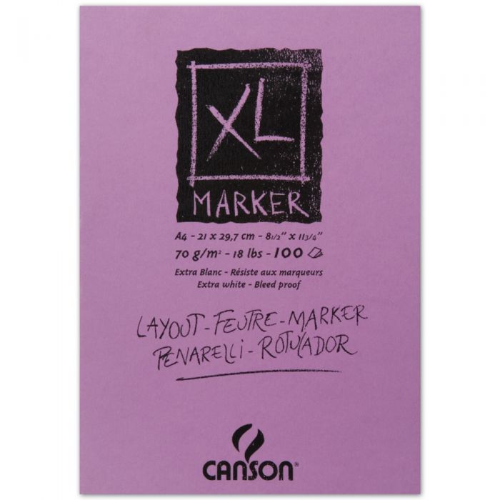 Canson Layout Marker Pad XL 70g A4 Canson Layout Marker Pad XL 70g A3