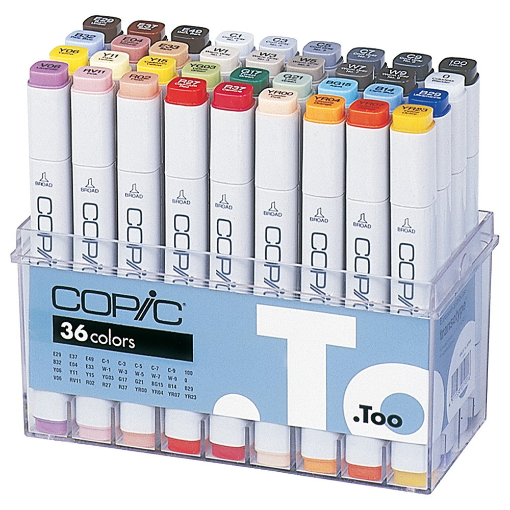 Copic : Marker : Set of 36